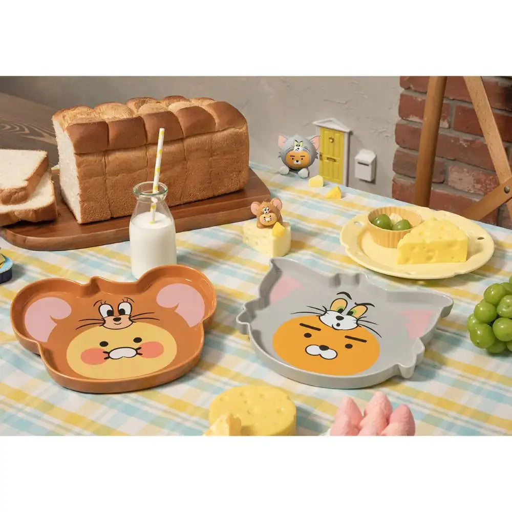 Tom & Jerry x Kakao Friends - Ceramic Plate - Tom & Jerry x Kakao Friends - Home & Living, Accessories - Harumio