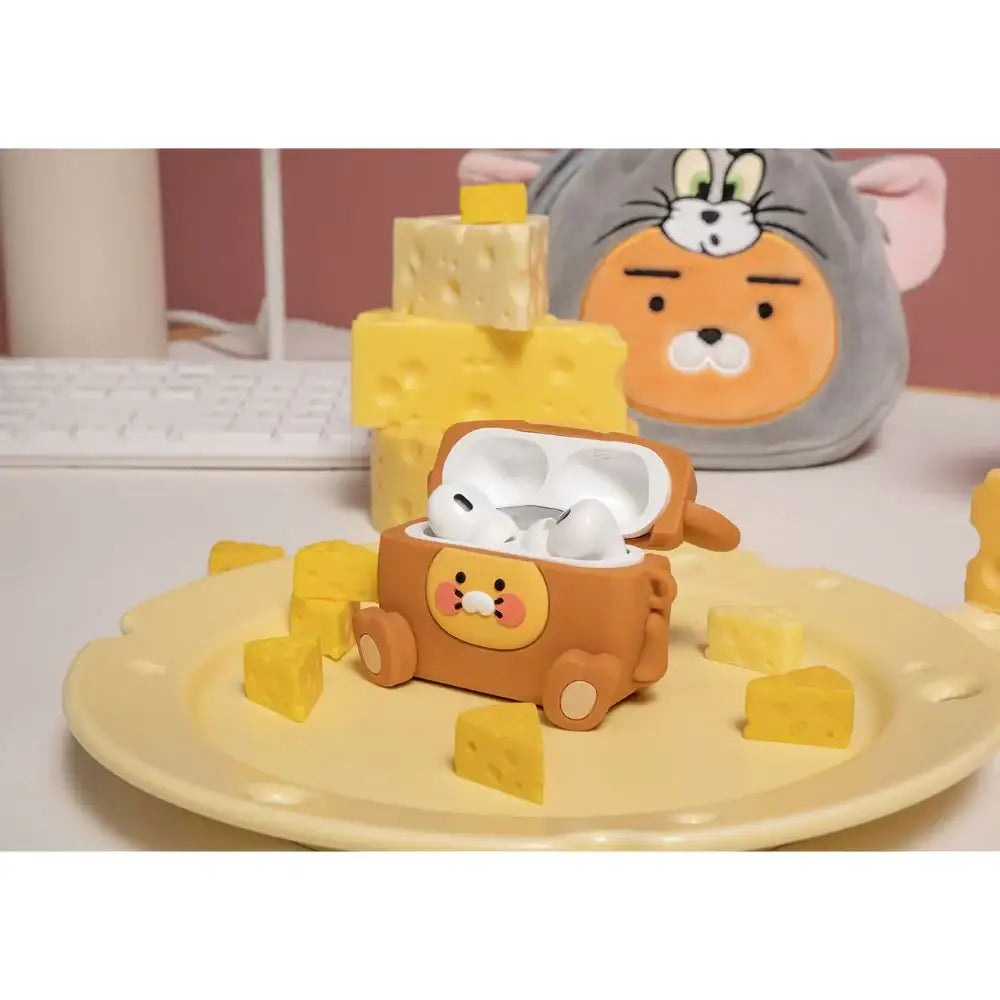 Tom & Jerry x Kakao Friends - Jerry & Choonsik Airpods Pro 2 Case - Tom & Jerry x Kakao Friends - Home & Living, Accessories - Harumio