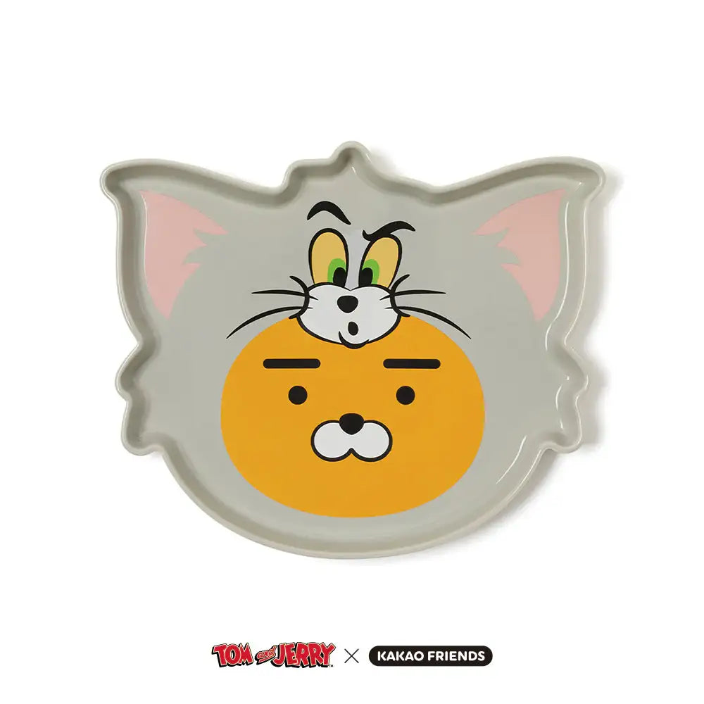 Tom & Jerry x Kakao Friends - Ceramic Plate - Tom & Jerry x Kakao Friends - Home & Living, Accessories - Harumio