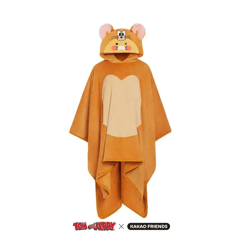 Tom & Jerry x Kakao Friends - Jerry Costume Choonsik Blanket - Tom & Jerry x Kakao Friends - Home & Living, Accessories - Harumio