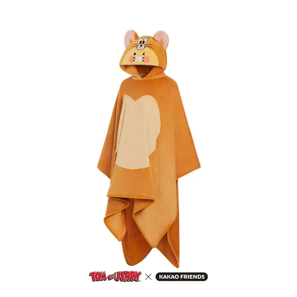 Tom & Jerry x Kakao Friends - Jerry Costume Choonsik Blanket - Tom & Jerry x Kakao Friends - Home & Living, Accessories - Harumio