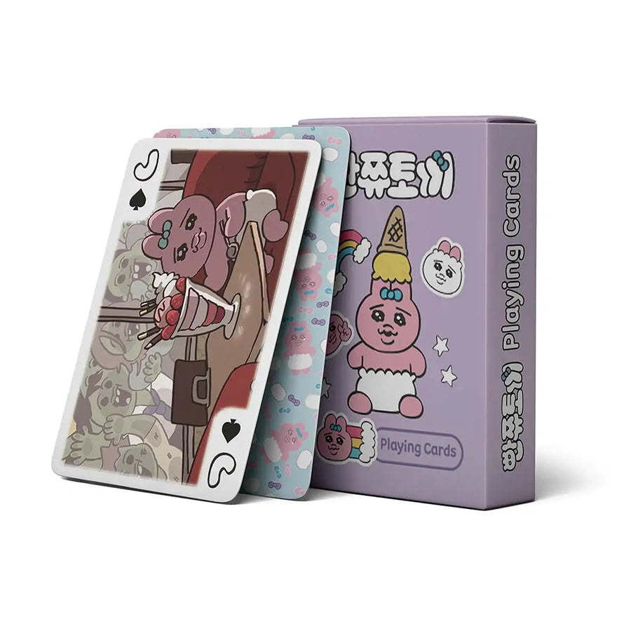 Kakao Friends - Punkyu Rabbit Playing Cards - Kakao Friends - Home & Living, Accessories - Harumio