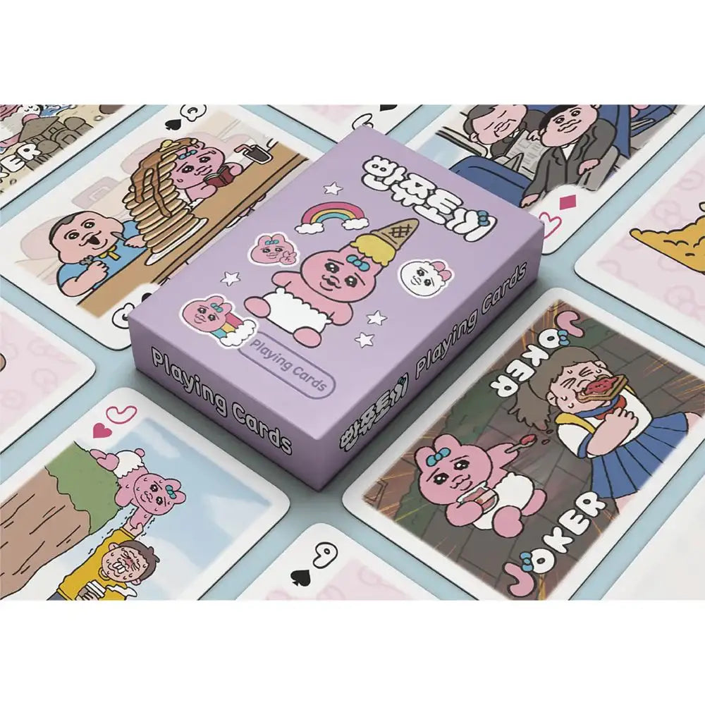 Kakao Friends - Punkyu Rabbit Playing Cards - Kakao Friends - Home & Living, Accessories - Harumio