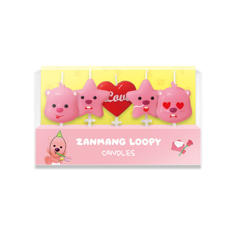 Kakao Friends x Zanmang Loopy - Party Candles