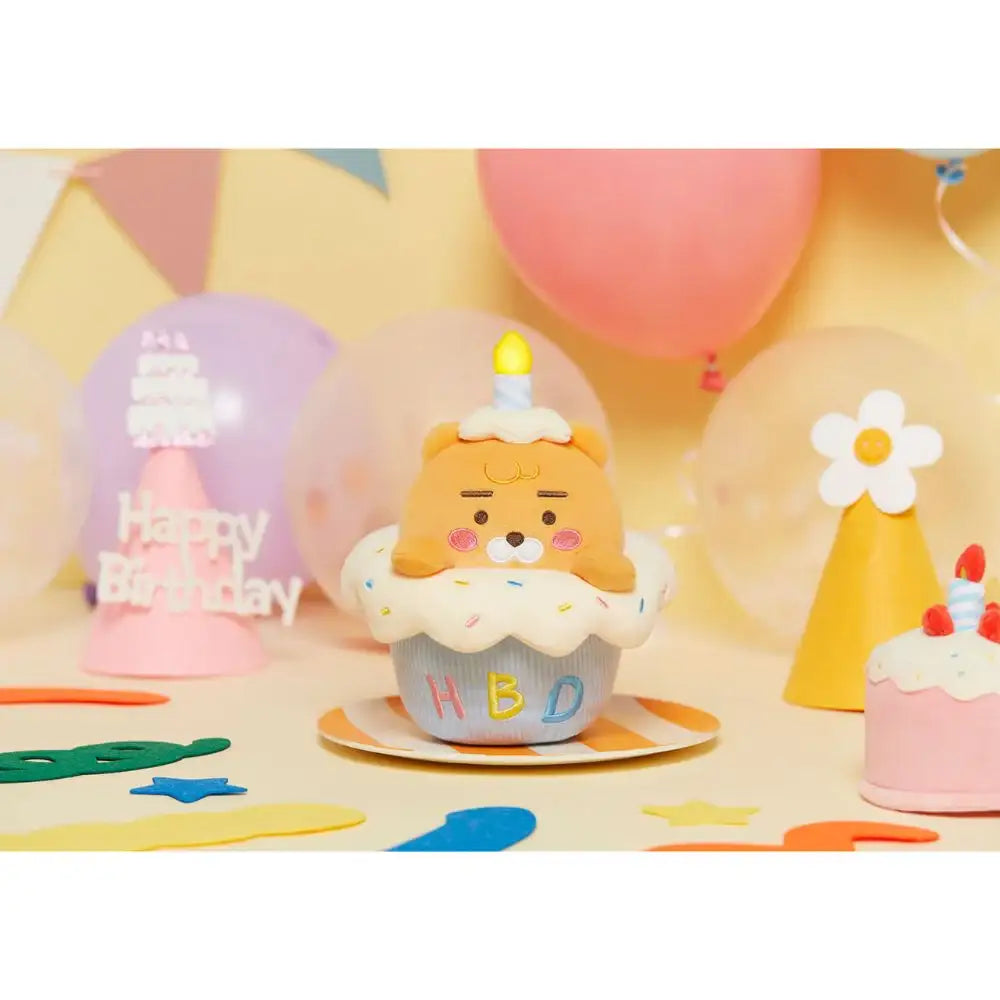 Kakao Friends - Happy Birthday Sparkle Cupcake Melody Plush Doll