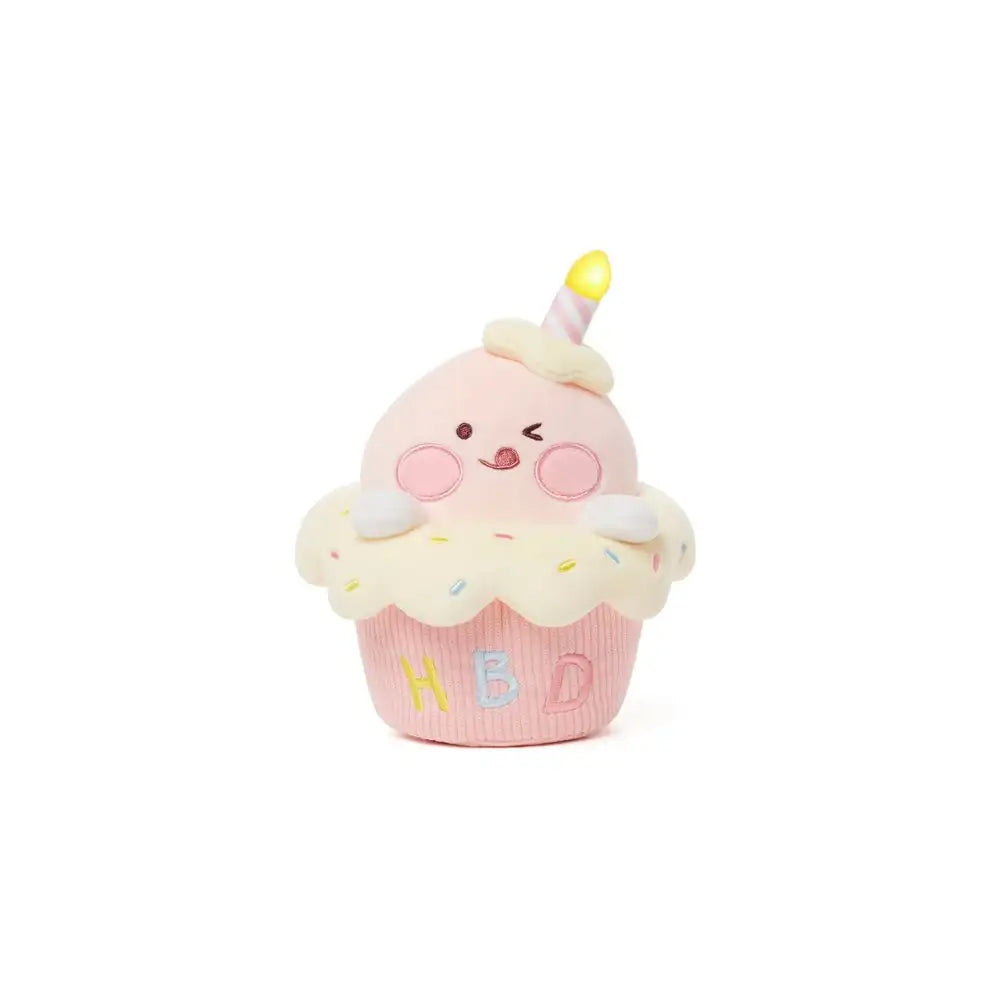 Kakao Friends - Happy Birthday Sparkle Cupcake Melody Plush Doll