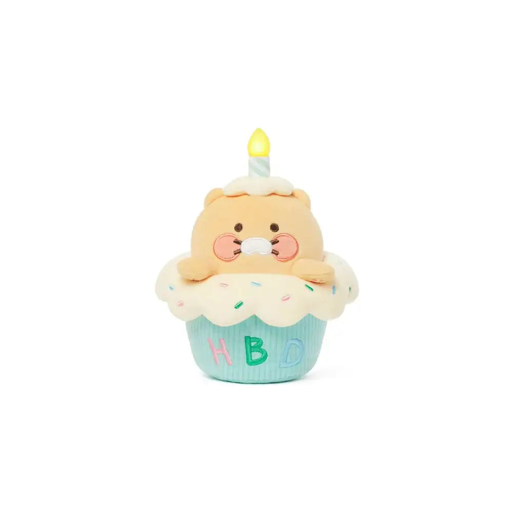 Kakao Friends - Happy Birthday Sparkle Cupcake Melody Plush Doll