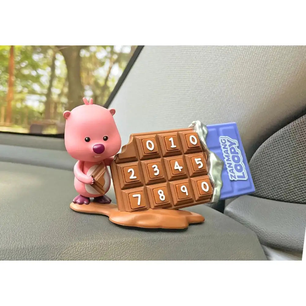 Kakao Friends x Zanmang Loopy - Phone Number Plate - Kakao Friends x Zanmang Loopy - Home & Living, Accessories - Harumio