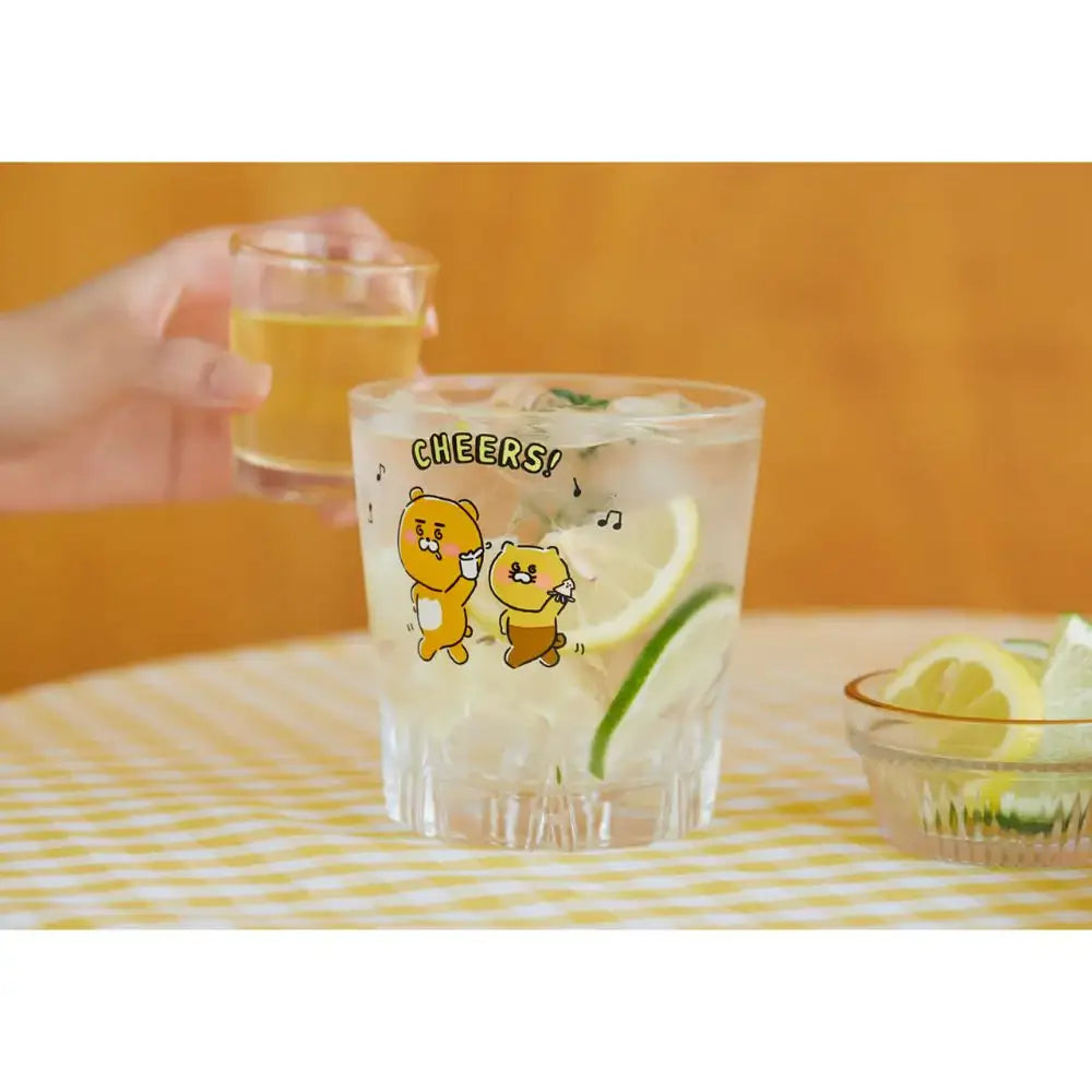 Kakao Friends - Ryan & Choonsik Cheers! Soju Glass - Kakao Friends - Home & Living, Accessories - Harumio