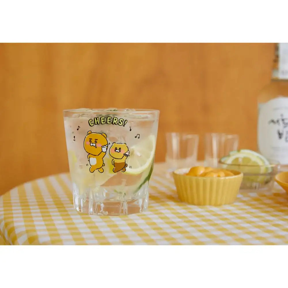 Kakao Friends - Ryan & Choonsik Cheers! Soju Glass - Kakao Friends - Home & Living, Accessories - Harumio