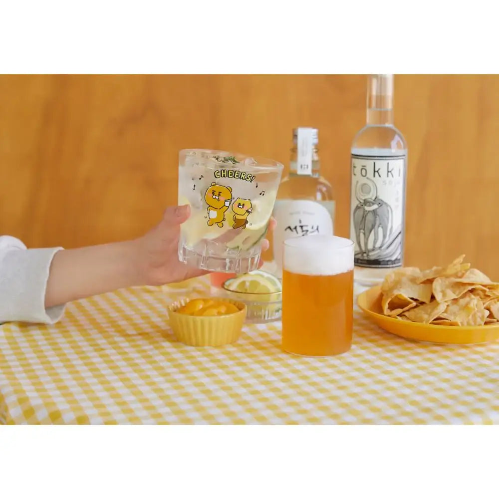 Kakao Friends - Ryan & Choonsik Cheers! Soju Glass - Kakao Friends - Home & Living, Accessories - Harumio
