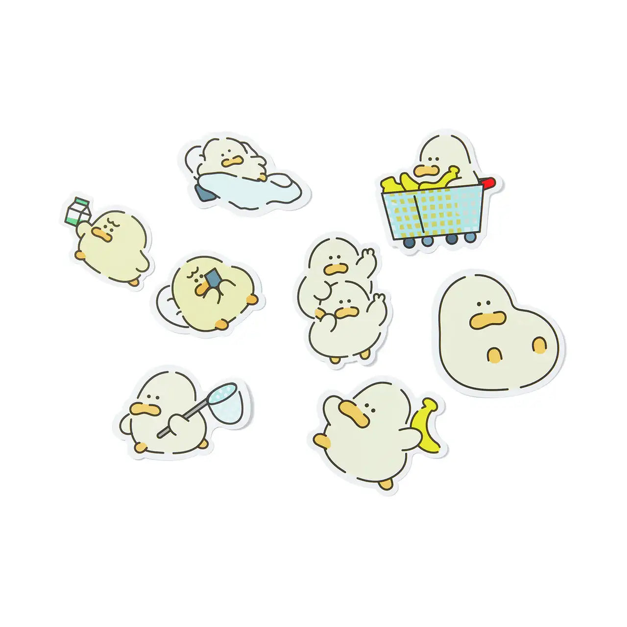Kakao Friends - Kim Baduck Deco Sticker Set - Kakao Friends - Home & Living, Accessories - Harumio