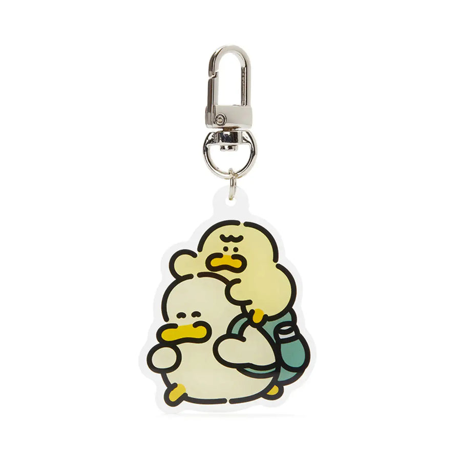 Kakao Friends - Kim Baduck Backpacking Acrylic Keyring - Kakao Friends - Acrylic Keyring - Harumio