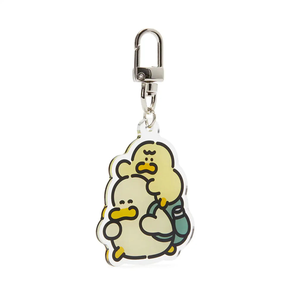 Kakao Friends - Kim Baduck Backpacking Acrylic Keyring - Kakao Friends - Acrylic Keyring - Harumio