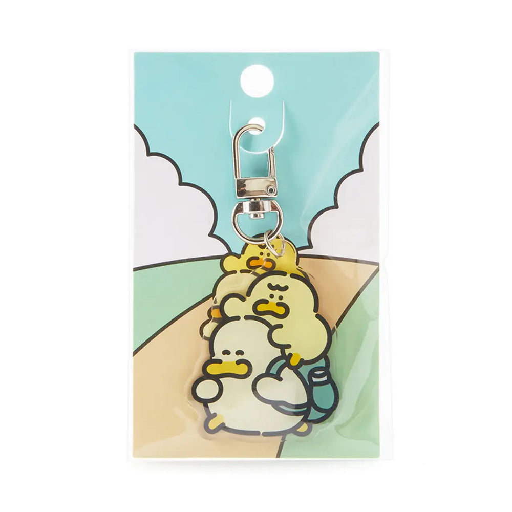 Kakao Friends - Kim Baduck Backpacking Acrylic Keyring - Kakao Friends - Acrylic Keyring - Harumio