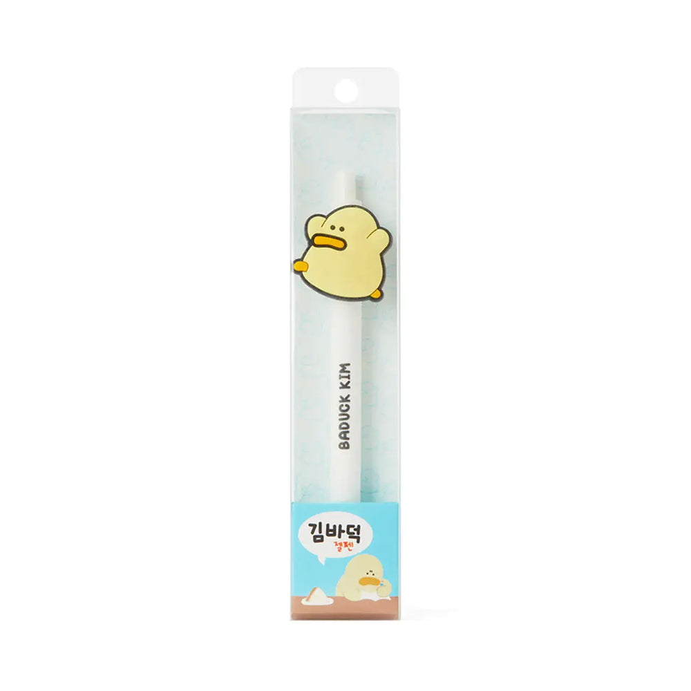 Kakao Friends - Kim Baduck Figure Gel Pen - Kakao Friends - Home & Living, Accessories - Harumio