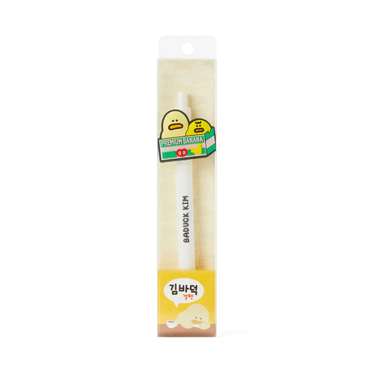 Kakao Friends - Kim Baduck Banana Gel Pen - Kakao Friends - Home & Living, Accessories - Harumio