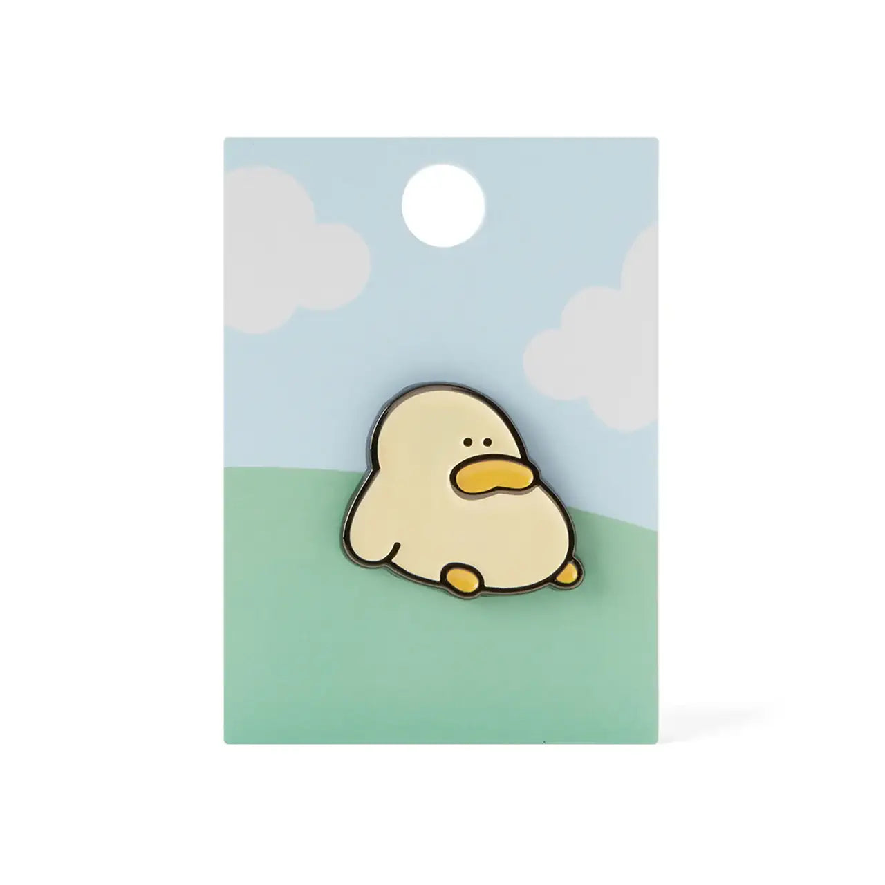 Kakao Friends - Resting Kim Baduck Metal Pin Badge - Kakao Friends - Home & Living, Accessories - Harumio
