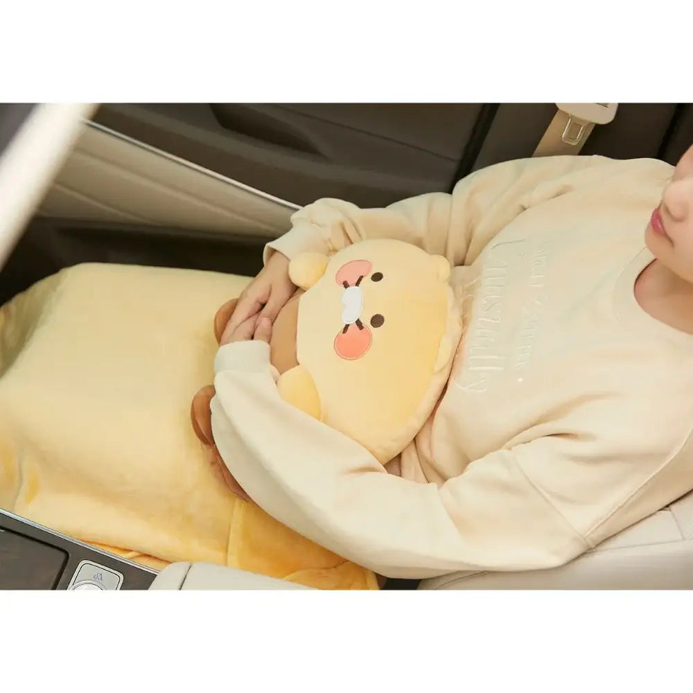 Kakao Friends - Choonsik Cozy Car Cushion Blanket - Kakao Friends - Home & Living, Accessories - Harumio