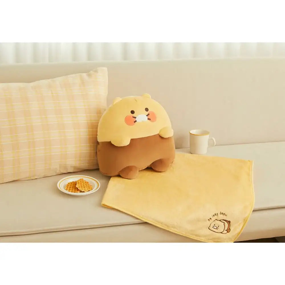 Kakao Friends - Choonsik Cozy Car Cushion Blanket - Kakao Friends - Home & Living, Accessories - Harumio