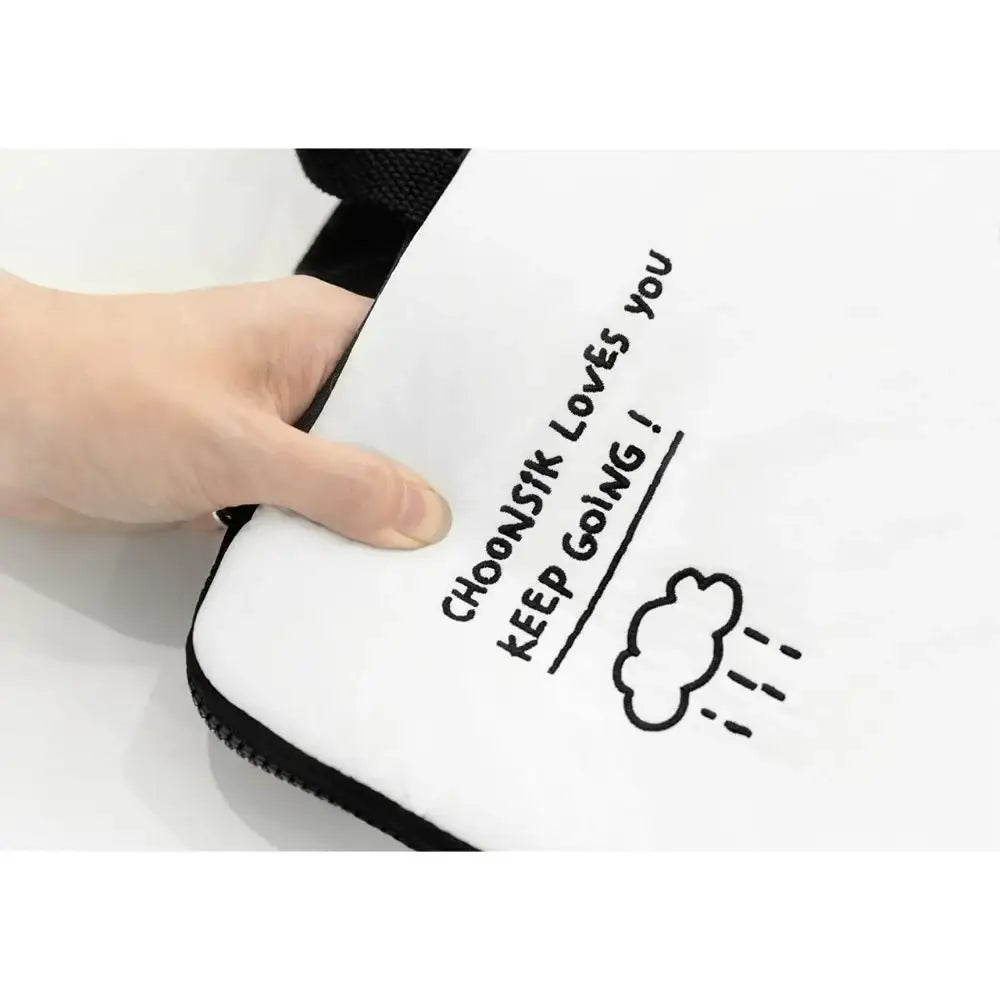 Kakao Friends - Doodle Doodle Choonsik Laptop Pouch (15-17") - Kakao Friends - Home & Living, Accessories - Harumio