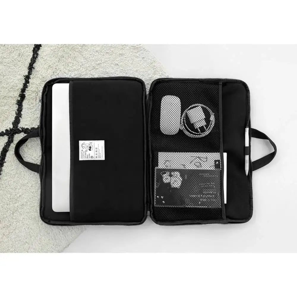 Kakao Friends - Doodle Doodle Choonsik Laptop Pouch (15-17") - Kakao Friends - Home & Living, Accessories - Harumio