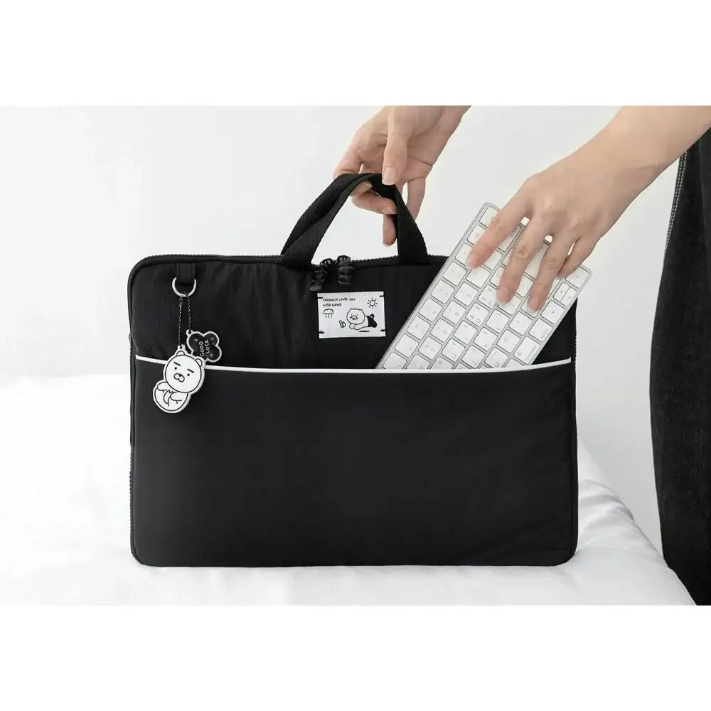 Kakao Friends - Doodle Doodle Choonsik Laptop Pouch (15-17") - Kakao Friends - Home & Living, Accessories - Harumio