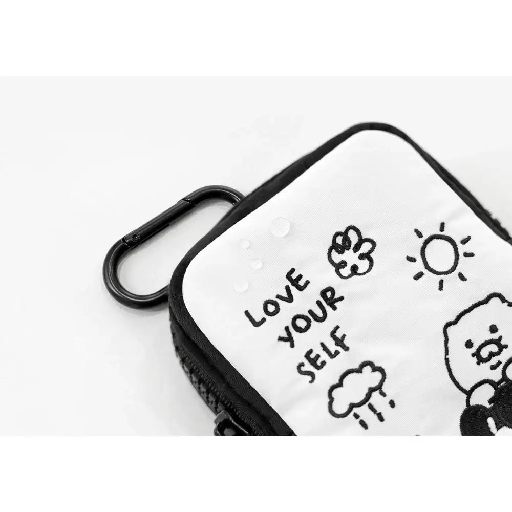 Kakao Friends - Doodle Doodle Choonsik Mini Pouch - Kakao Friends - Home & Living, Accessories - Harumio