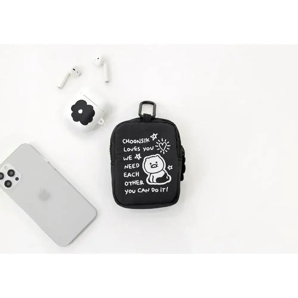 Kakao Friends - Doodle Doodle Choonsik Mini Pouch - Kakao Friends - Home & Living, Accessories - Harumio