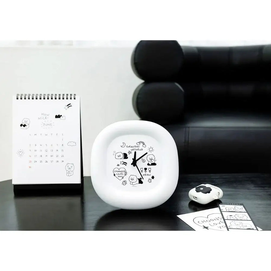 Kakao Friends - Doodle Doodle Choonsik Desk Clock - Kakao Friends - Home & Living, Accessories - Harumio