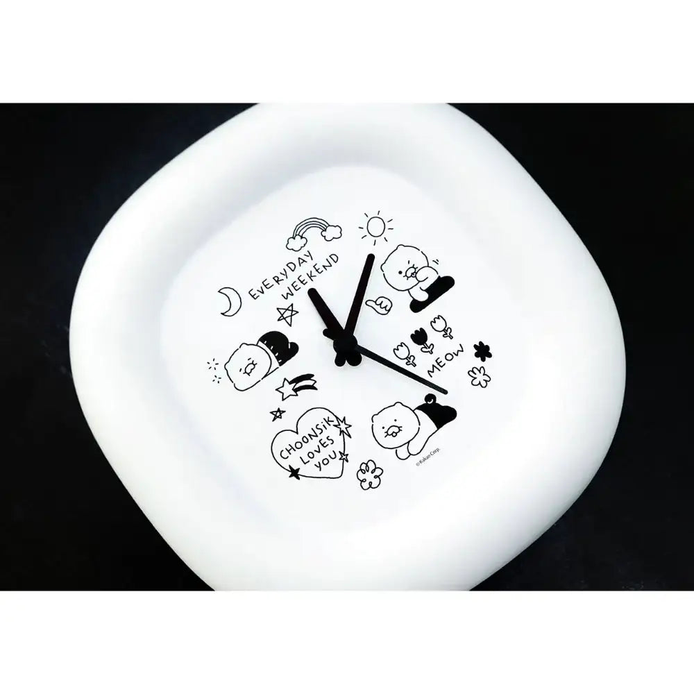 Kakao Friends - Doodle Doodle Choonsik Desk Clock - Kakao Friends - Home & Living, Accessories - Harumio