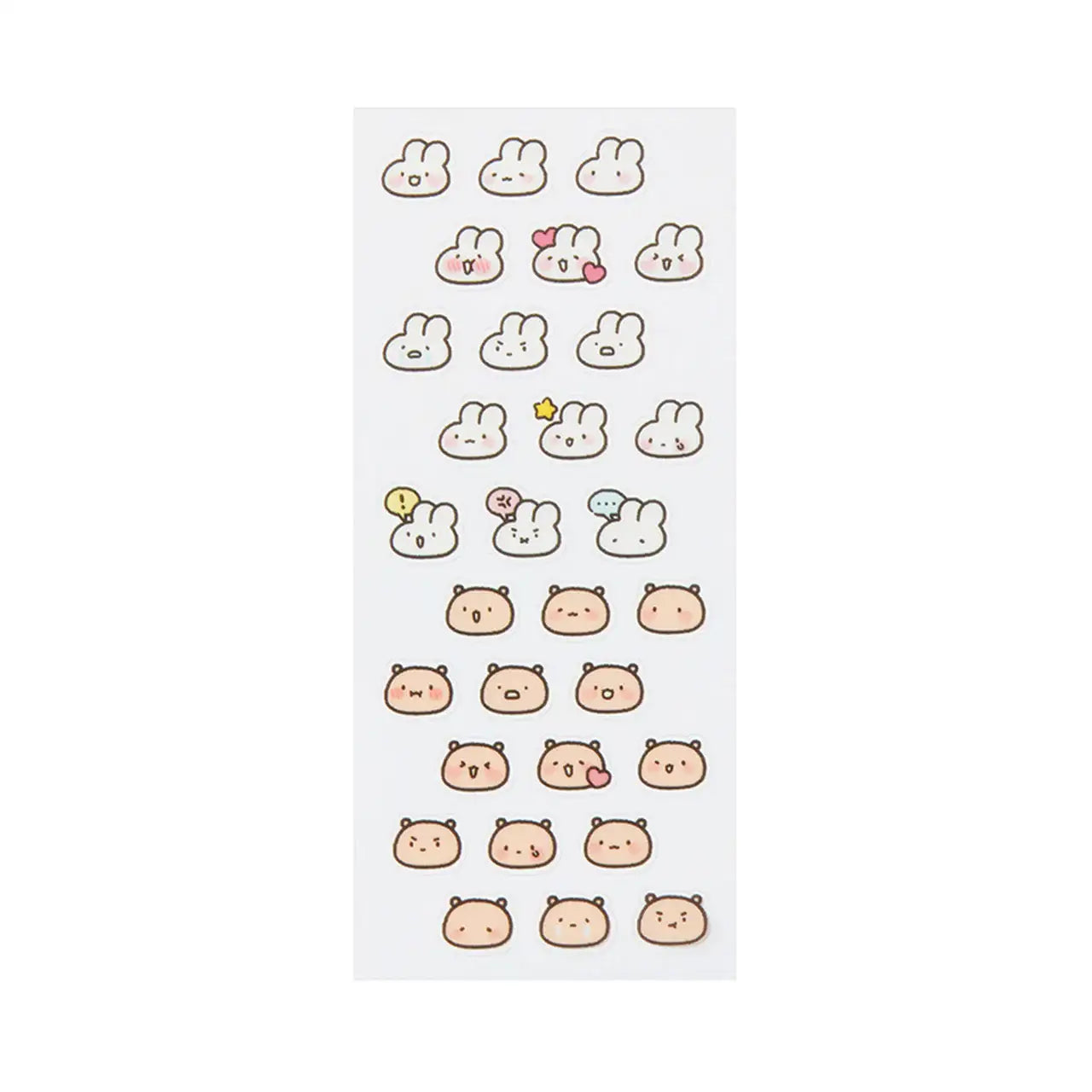 Kakao Friends - Tosim Face Sticker - Kakao Friends - Home & Living, Accessories - Harumio