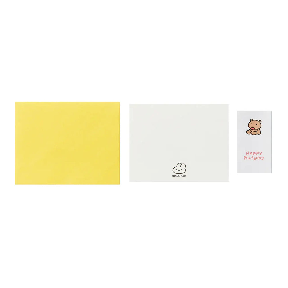 Kakao Friends - Tosim & Tomung Happy Birthday Card Set - Kakao Friends - Home & Living, Accessories - Harumio