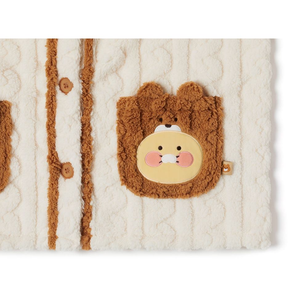 Kakao Friends - Cabin in the Forest Choonsik Brown Pyjamas Set