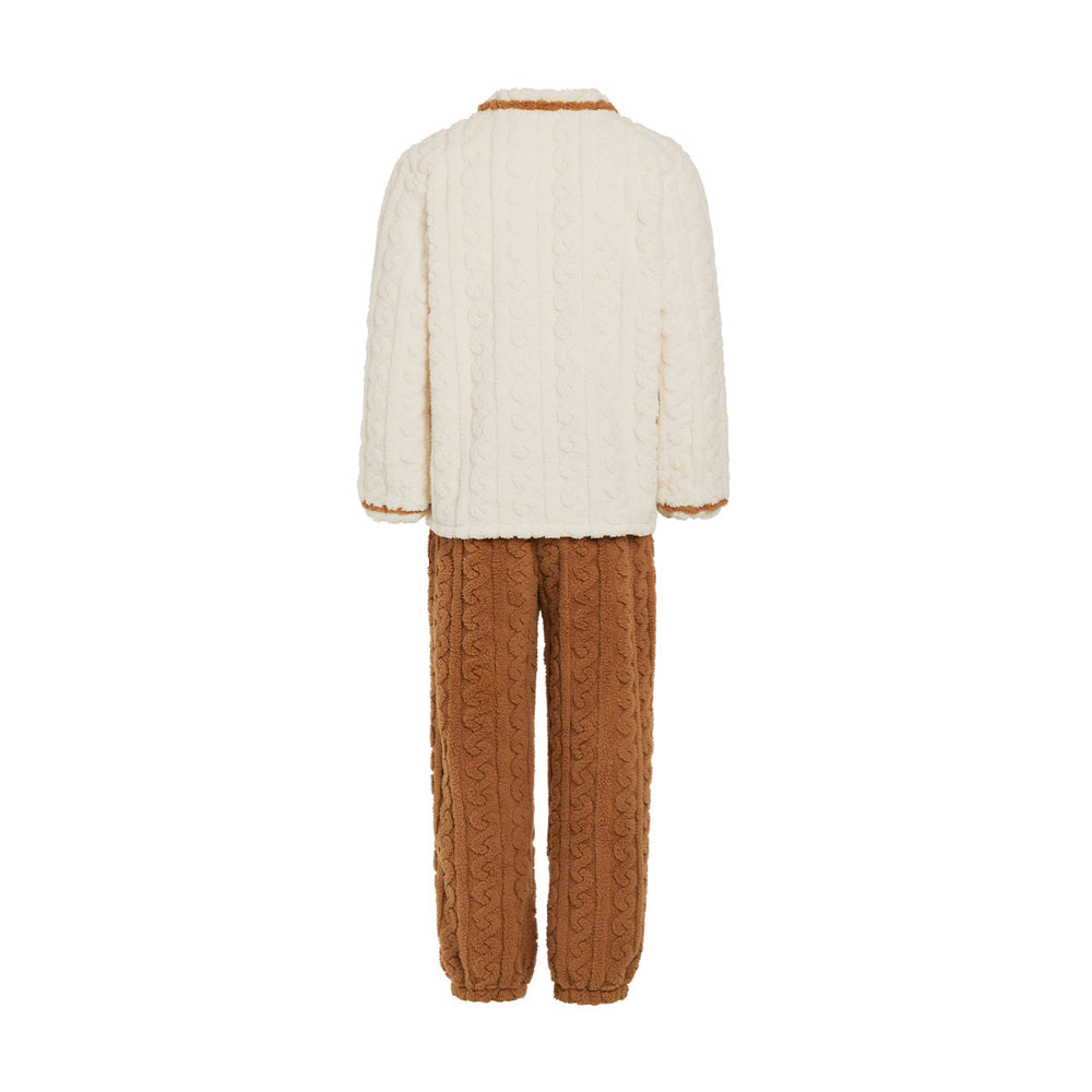 Kakao Friends - Cabin in the Forest Choonsik Brown Pyjamas Set
