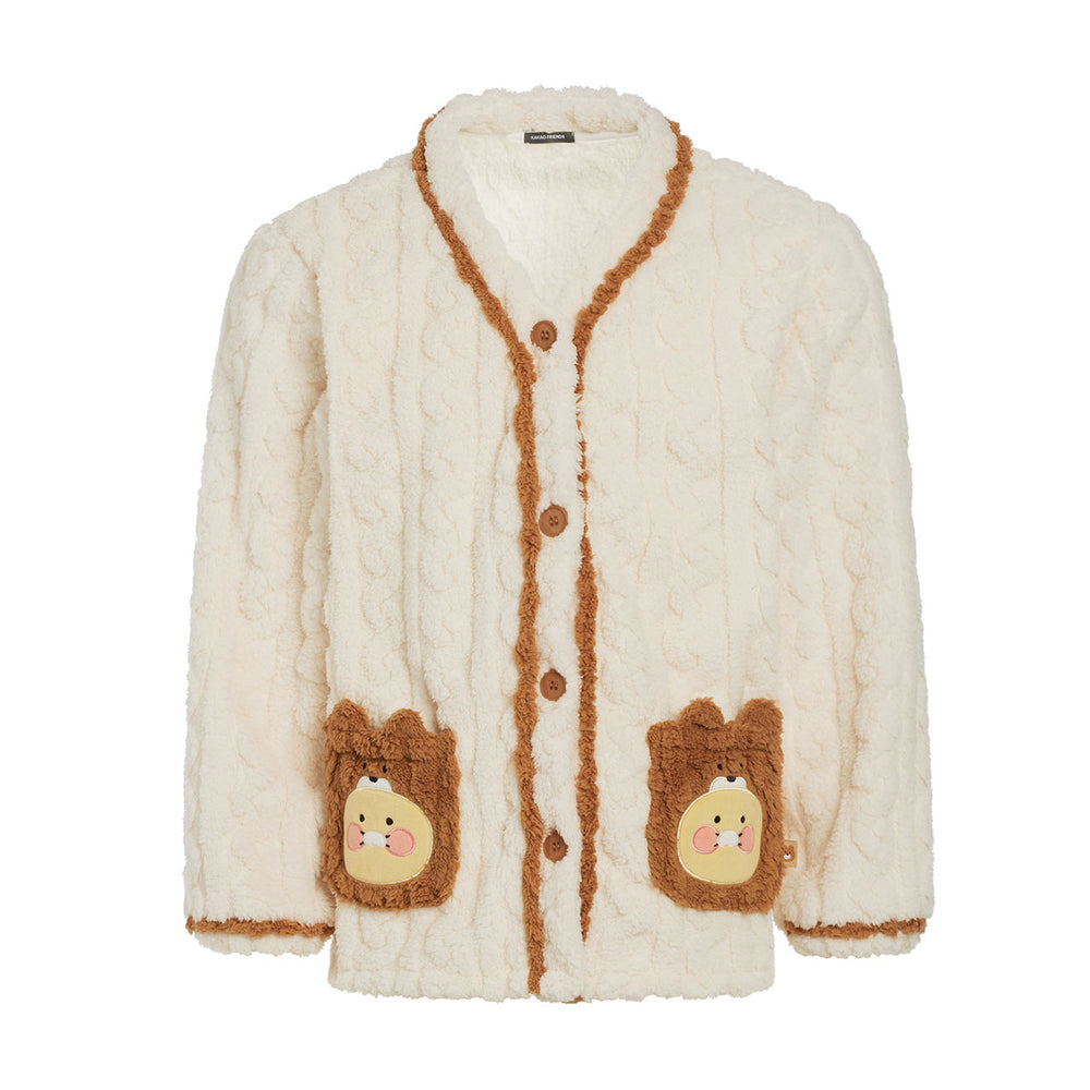 Kakao Friends - Cabin in the Forest Choonsik Brown Pyjamas Set