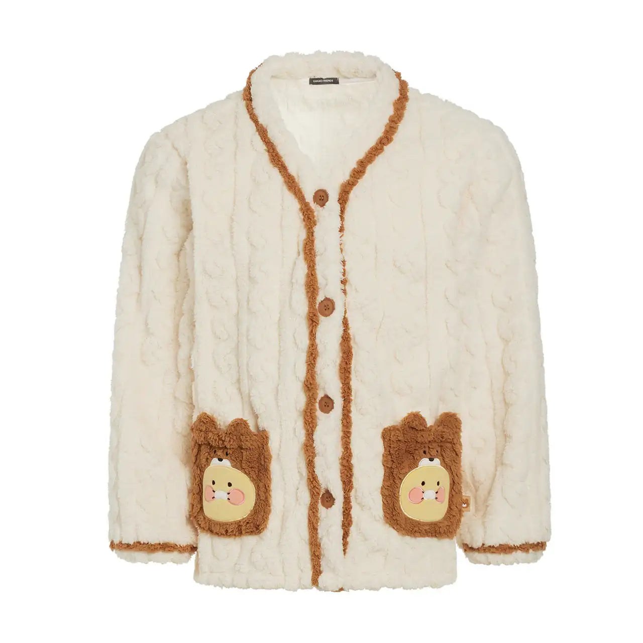 Kakao Friends - Cabin in the Forest Choonsik Brown Pyjamas Set - Kakao Friends - Clothing - Harumio
