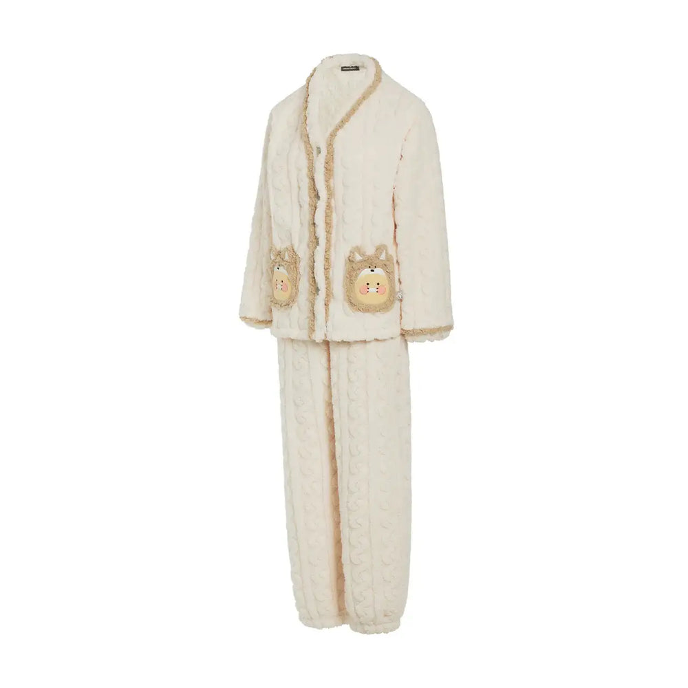 Kakao Friends - Cabin in the Forest Choonsik Sleep Pyjamas Set - Kakao Friends - Clothing - Harumio