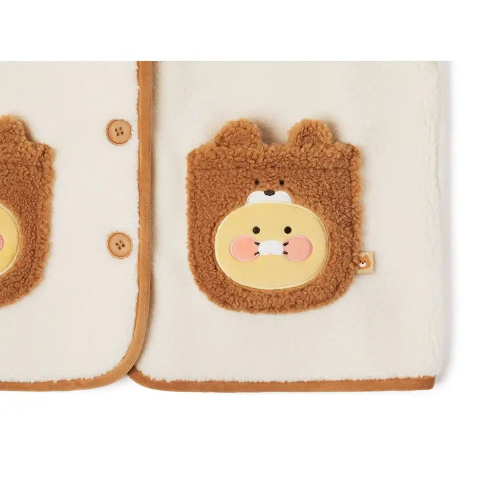 Kakao Friends - Cabin in the Forest Choonsik Fleece Vest - Kakao Friends - Home & Living, Accessories - Harumio