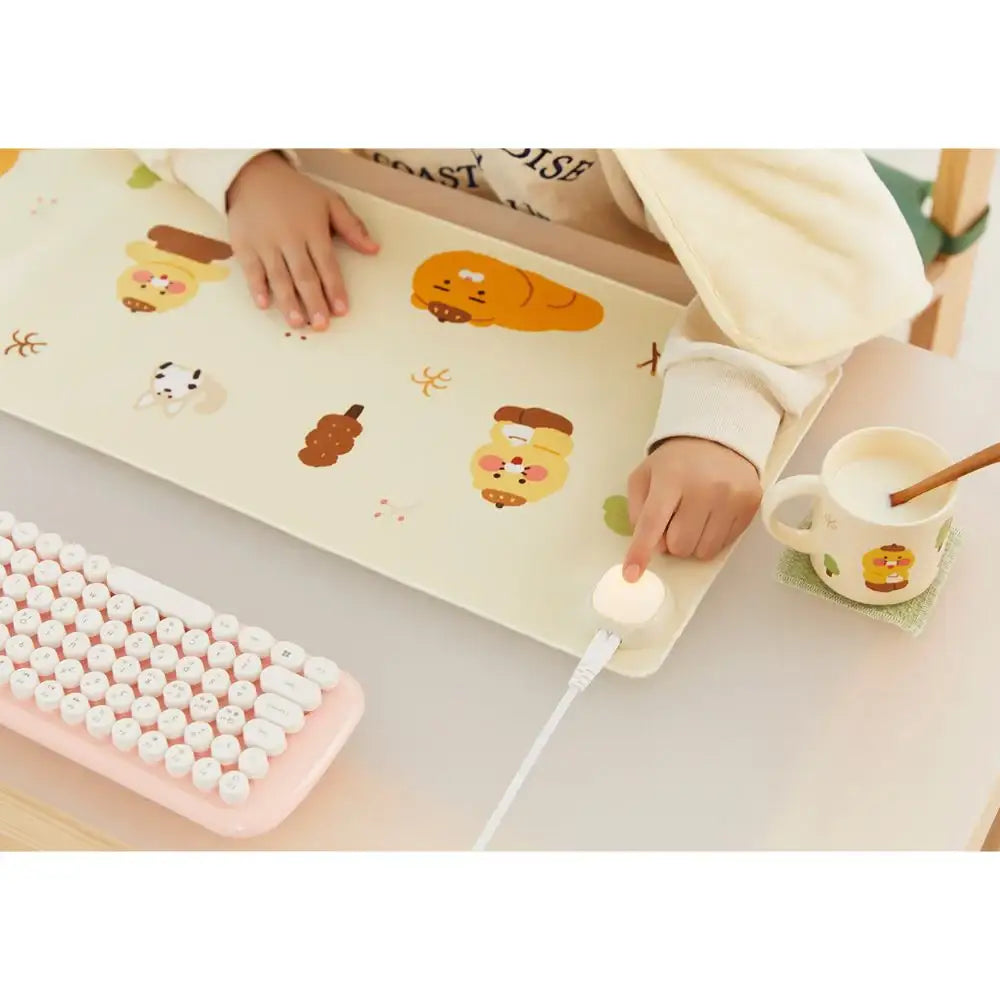 Kakao Friends - Cabin in the Forest Ryan & Choonsik Heating Mousepad - Kakao Friends - Home & Living, Accessories - Harumio