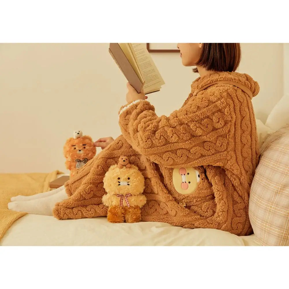 Kakao Friends - Cabin in the Forest Choonsik Flat Fur Plush Doll - Kakao Friends - Home & Living, Accessories - Harumio