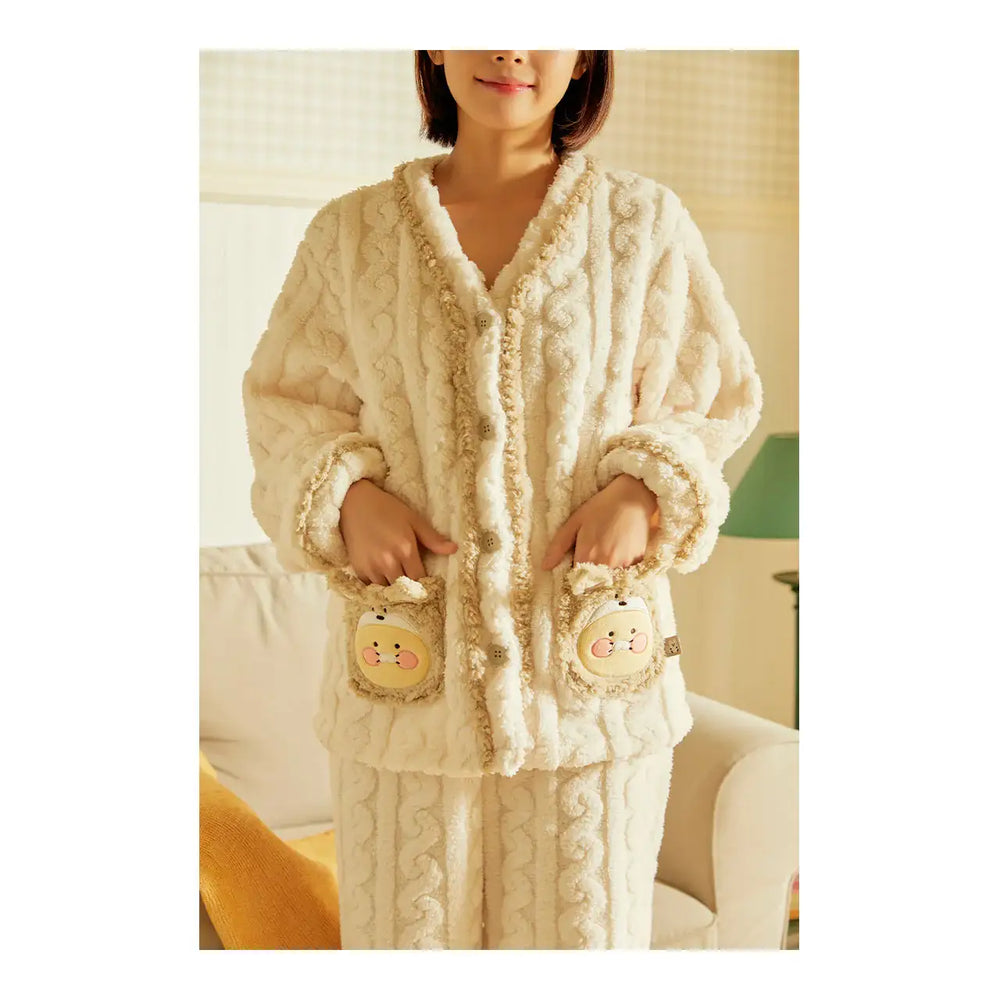Kakao Friends - Cabin in the Forest Choonsik Sleep Pyjamas Set - Kakao Friends - Clothing - Harumio