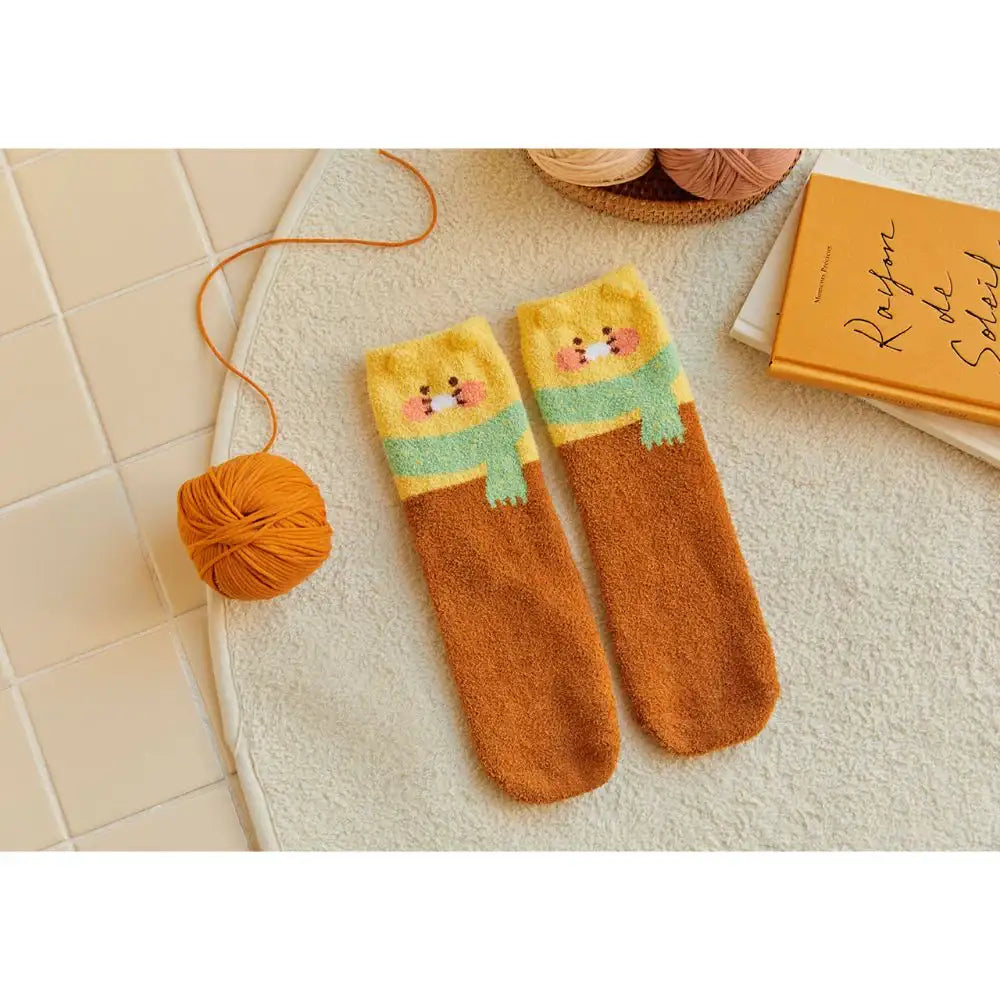Kakao Friends - Cabin in the Forest Socks - Kakao Friends - Home & Living, Accessories - Harumio