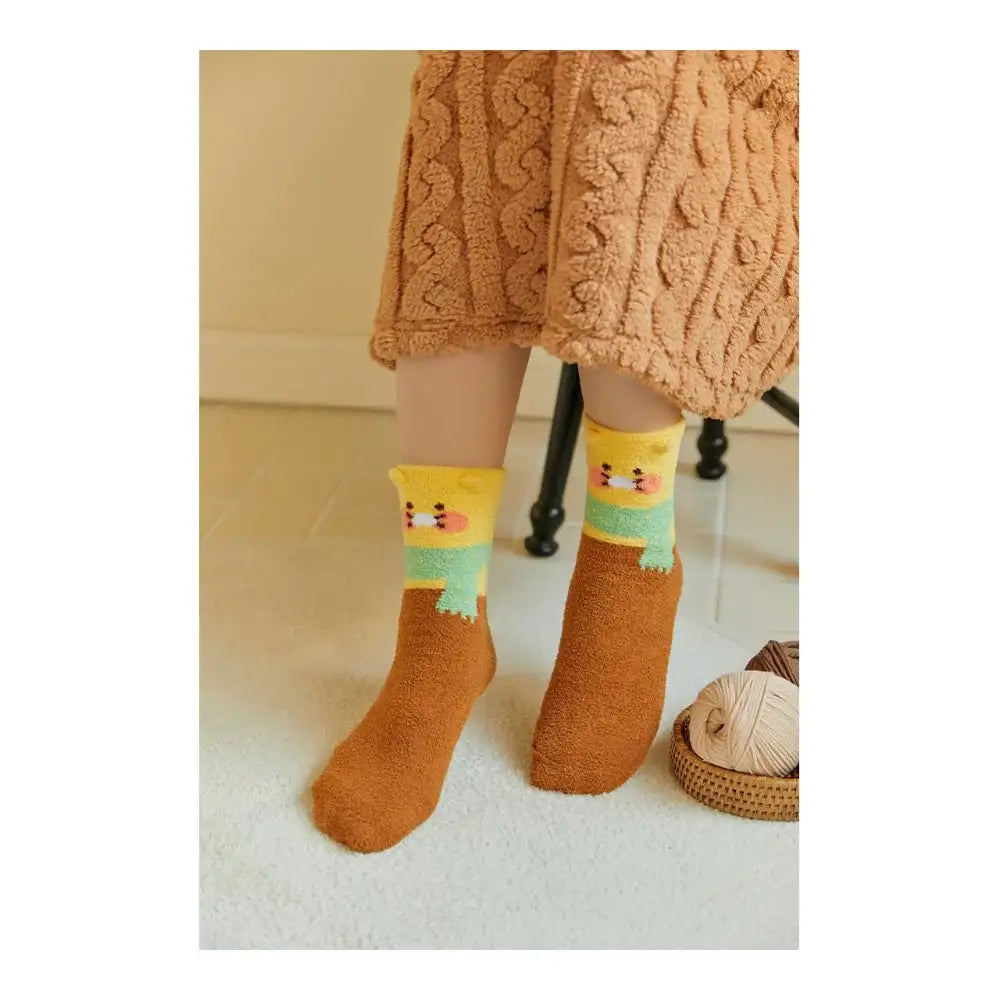 Kakao Friends - Cabin in the Forest Socks - Kakao Friends - Home & Living, Accessories - Harumio
