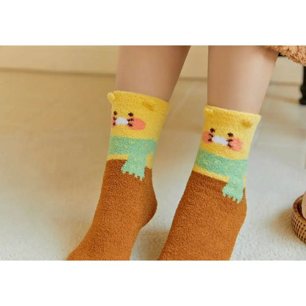 Kakao Friends - Cabin in the Forest Socks - Kakao Friends - Home & Living, Accessories - Harumio