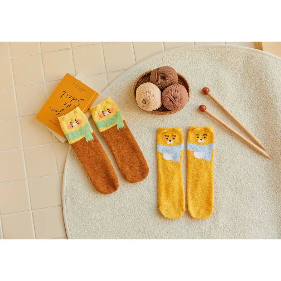 Kakao Friends - Cabin in the Forest Socks - Kakao Friends - Home & Living, Accessories - Harumio