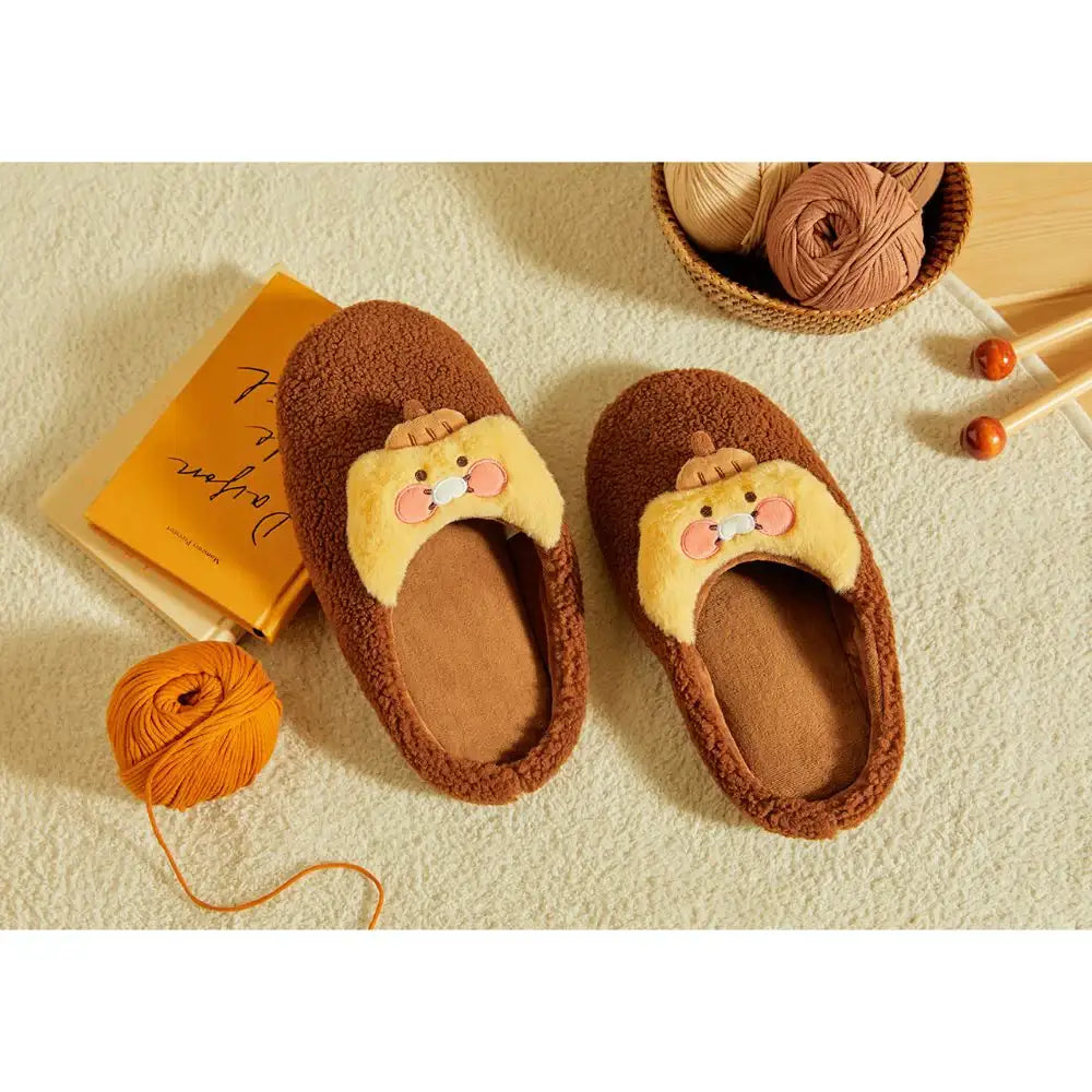 Kakao Friends - Cabin in the Forest Choonsik Slippers - Kakao Friends - Footwear - Harumio