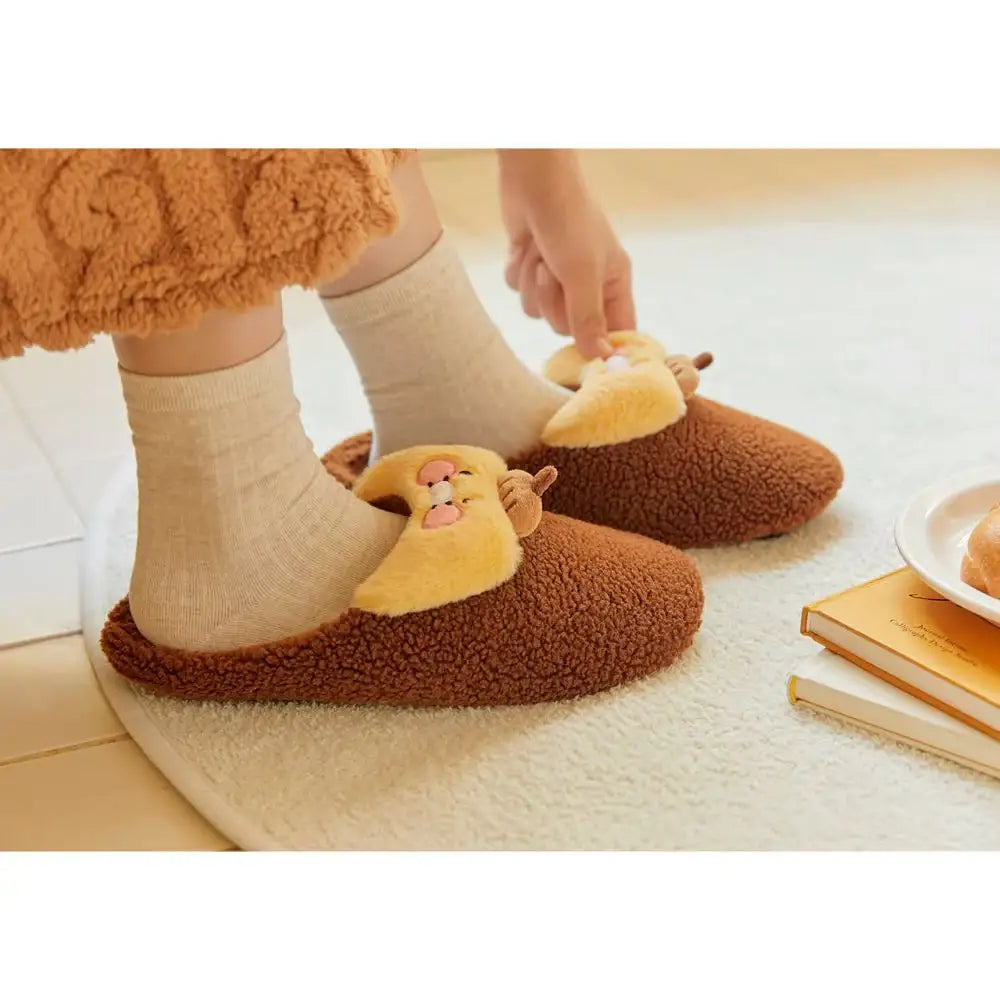 Kakao Friends - Cabin in the Forest Choonsik Slippers - Kakao Friends - Footwear - Harumio
