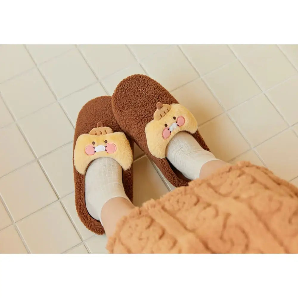 Kakao Friends - Cabin in the Forest Choonsik Slippers - Kakao Friends - Footwear - Harumio