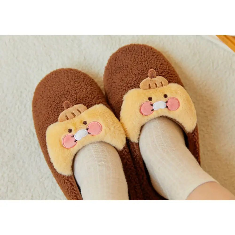 Kakao Friends - Cabin in the Forest Choonsik Slippers - Kakao Friends - Footwear - Harumio